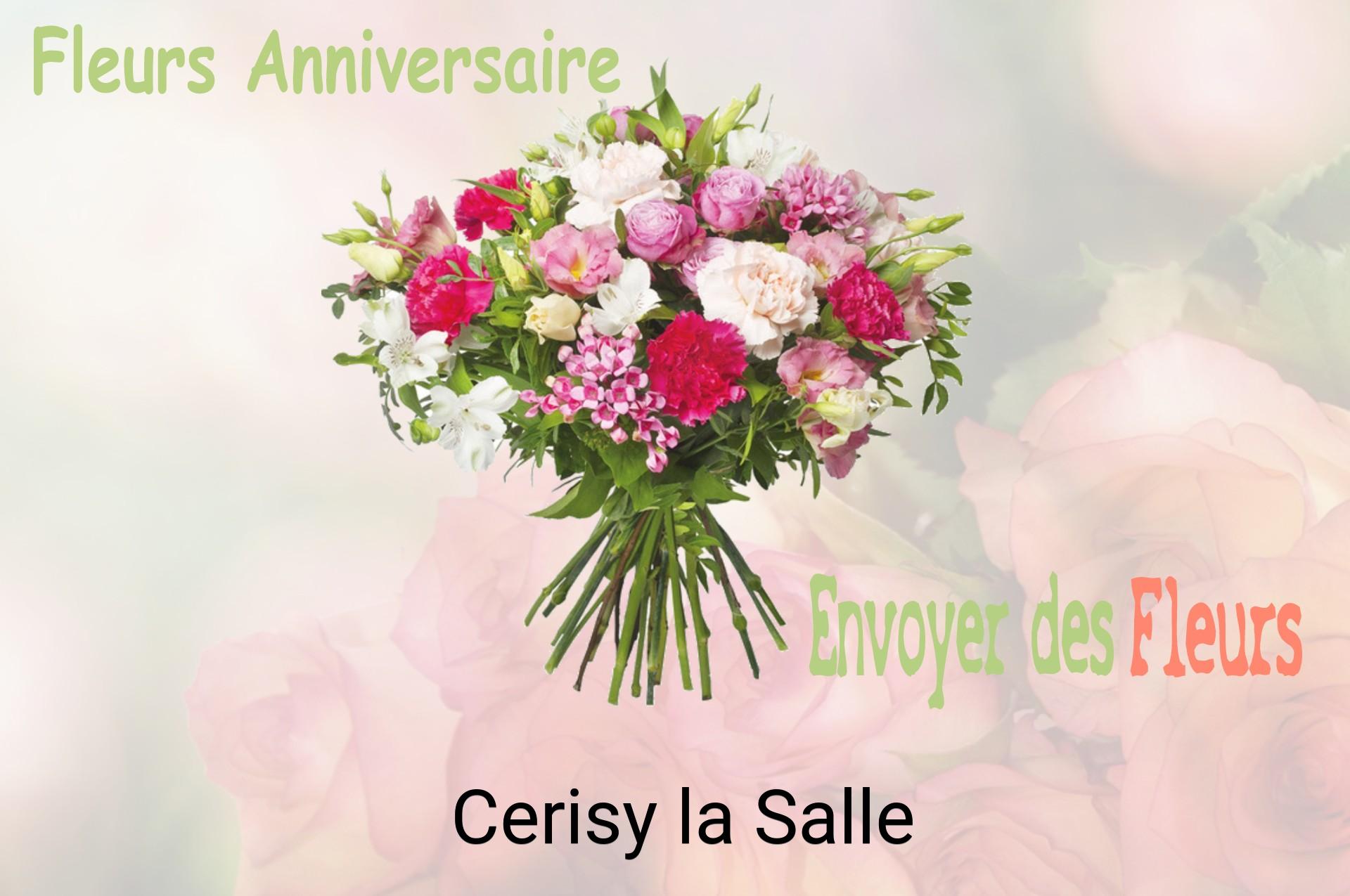Bouquet de fleurs d’anniversaire livré à Cerisy-la-Salle