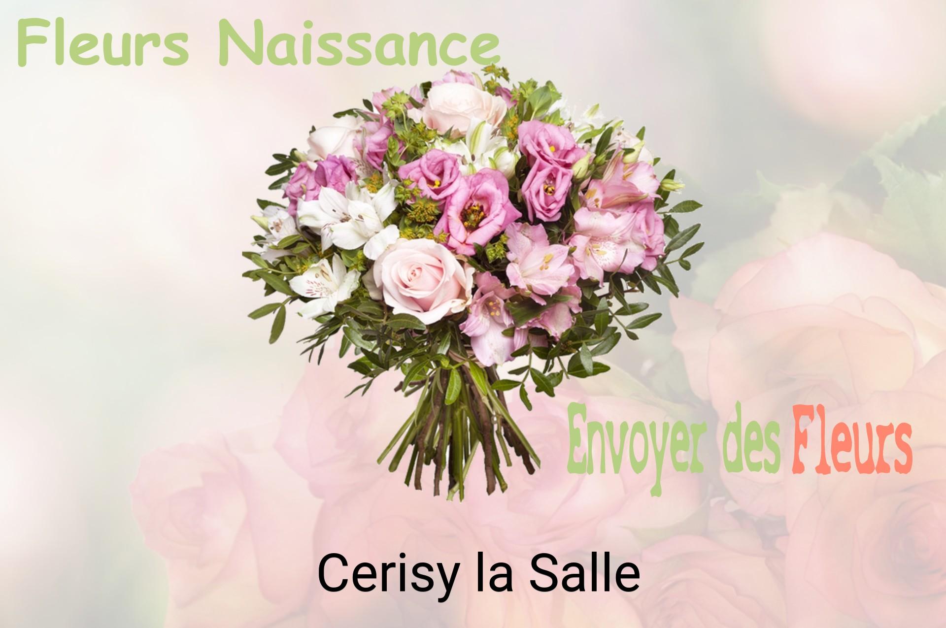 Bouquet de fleurs de naissance livré à Cerisy-la-Salle