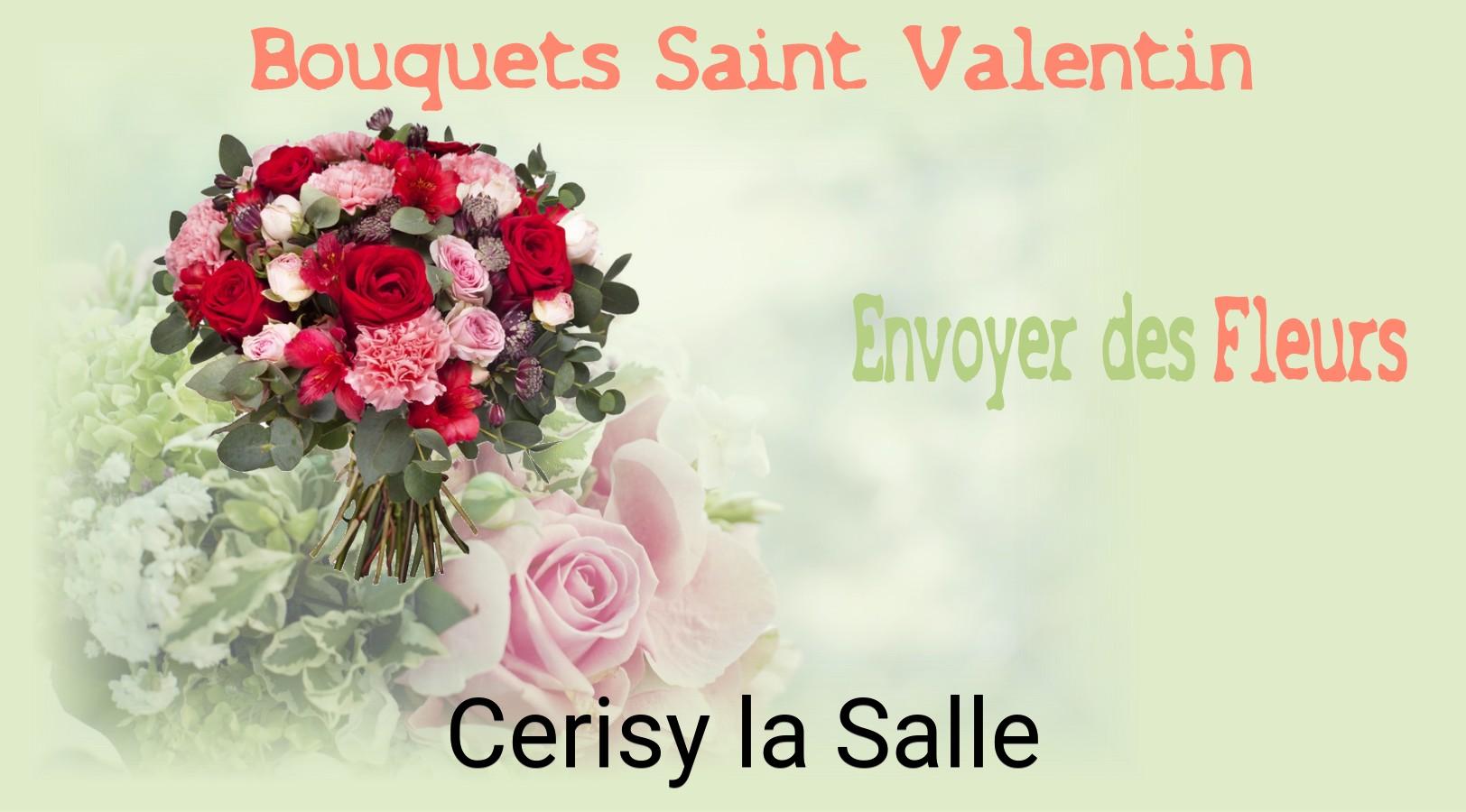 Roses de Saint-Valentin livrées à Cerisy-la-Salle