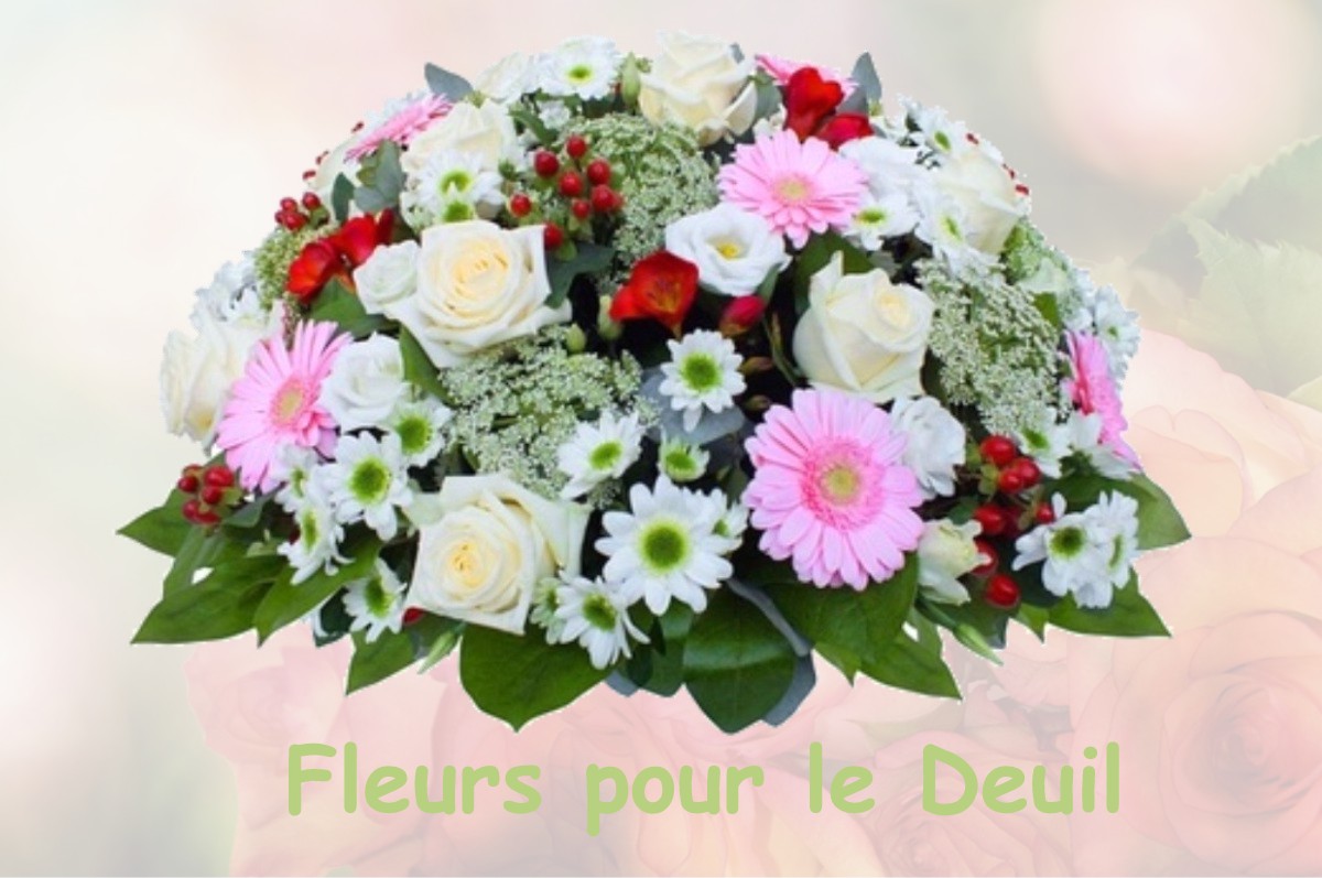 fleurs deuil CERISY-LA-SALLE